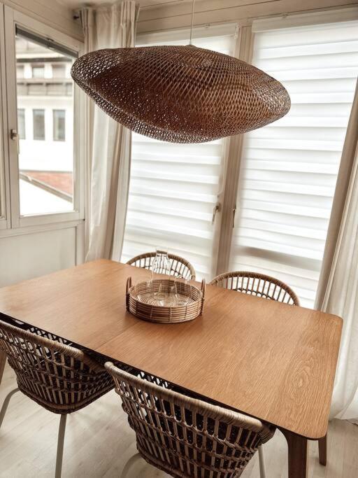 Zentrale Wohnung + Dachterrasse ซอนโทเฟิน ภายนอก รูปภาพ
